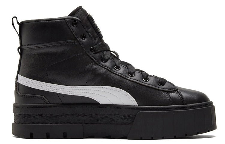 (WMNS) PUMA Mayze Mid 'Black White' 381170-02 - Image 2