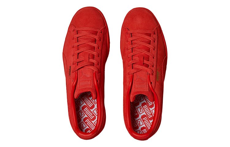 PUMA Suede Mono 21 'High Risk Red' 381176-07 - Image 4