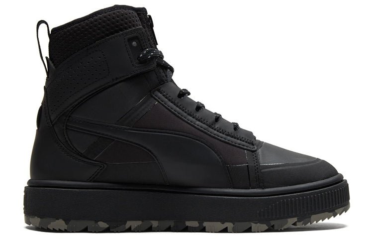 PUMA Suede Mid AD4PT 'Black Dark Shadow' 381182-01 - Image 2