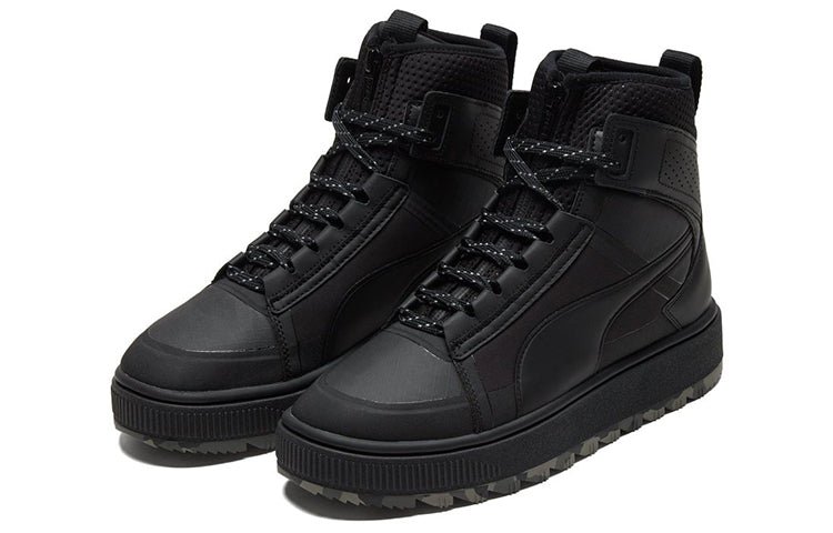 PUMA Suede Mid AD4PT 'Black Dark Shadow' 381182-01 - Image 3