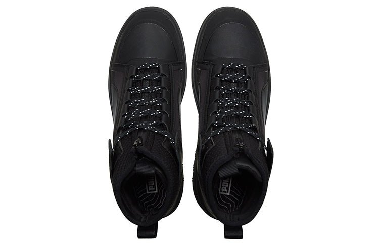 PUMA Suede Mid AD4PT 'Black Dark Shadow' 381182-01 - Image 4