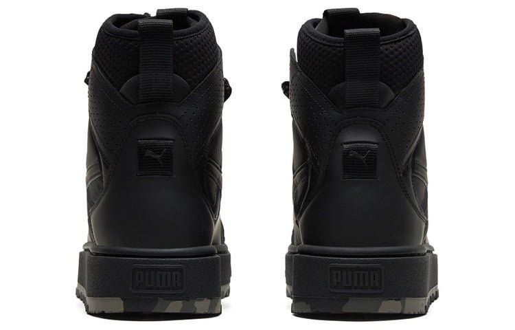 PUMA Suede Mid AD4PT 'Black Dark Shadow' 381182-01 - Image 5