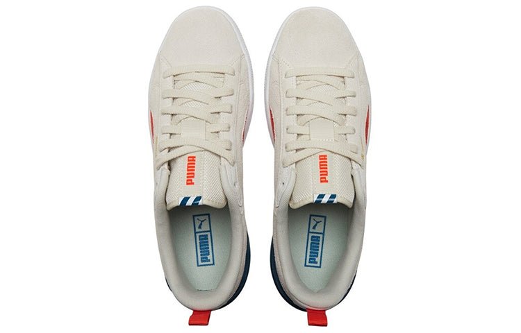 PUMA Suede Bloc 'Pristine Cherry Tomato' 381183-05 - Image 4