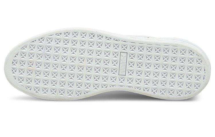 PUMA Suede Bloc B&W 'White' 381188-01 - Image 5