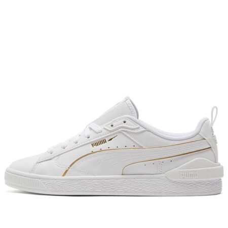 PUMA Suede Bloc 'Liquid Metal - White Team Gold' 381190-01