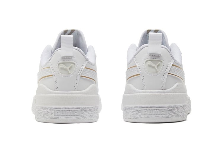 PUMA Suede Bloc 'Liquid Metal - White Team Gold' 381190-01 - Image 5