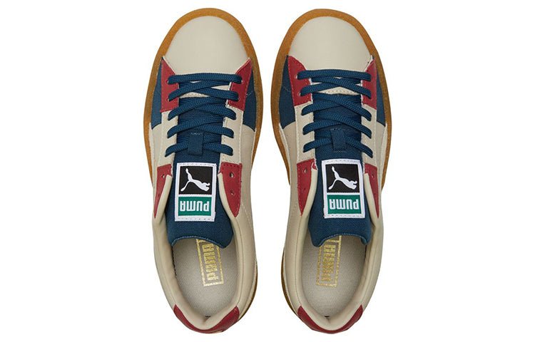 PUMA Suede 'Crepe Patch - Peyote Blue Red' 381195-01 - Image 4
