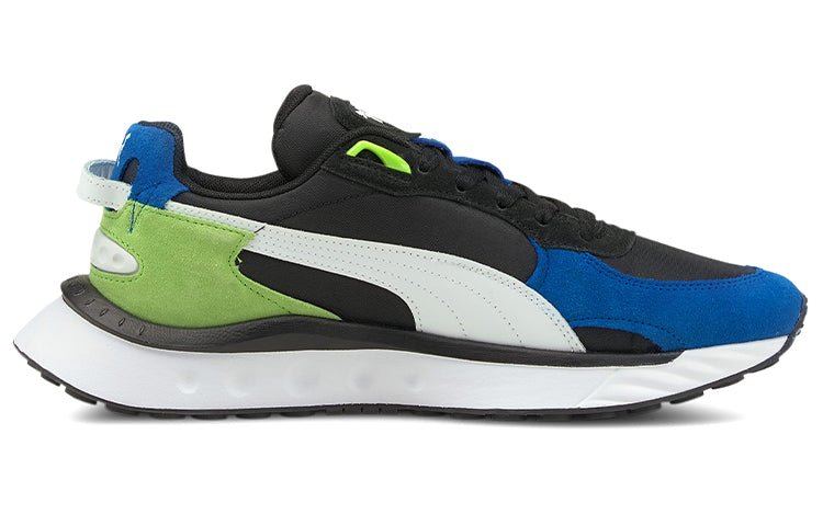 PUMA Wild Rider 'Rollin' - Future Blue Green' 381517-07 - Image 2