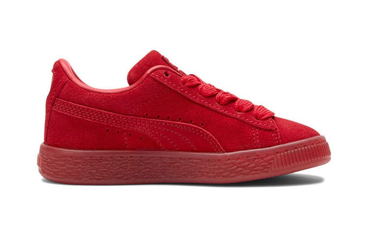 (PS) PUMA Suede Classic 'Mono Gold - Red' 381571-01 - Image 2