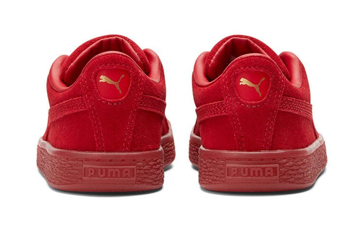 (PS) PUMA Suede Classic 'Mono Gold - Red' 381571-01 - Image 4