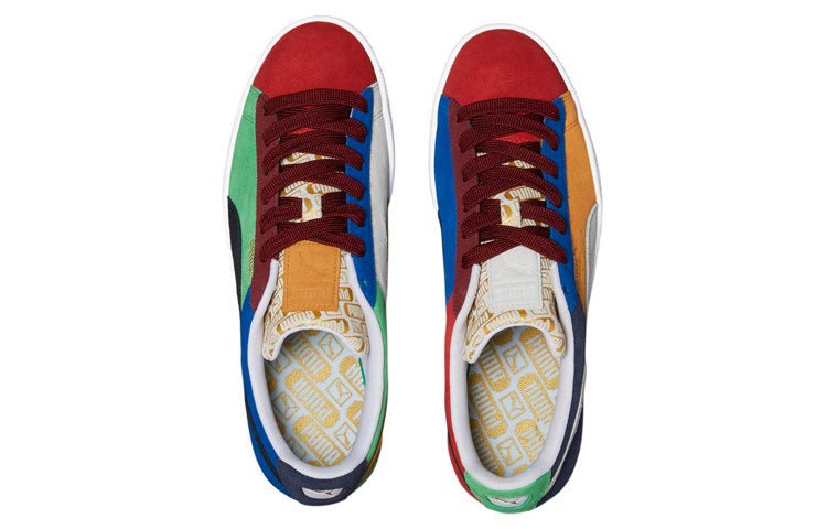 PUMA Suede Classix 'High Risk Red Multi' 381773-02 - Image 3