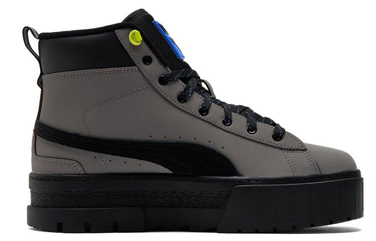 (WMNS) PUMA Mayze Mid Wtr Sneakers Black 381888-02 - Image 2