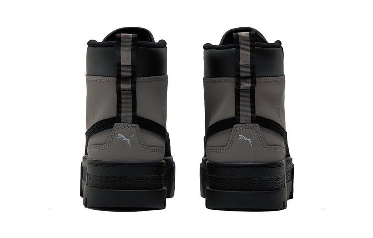 (WMNS) PUMA Mayze Mid Wtr Sneakers Black 381888-02 - Image 4