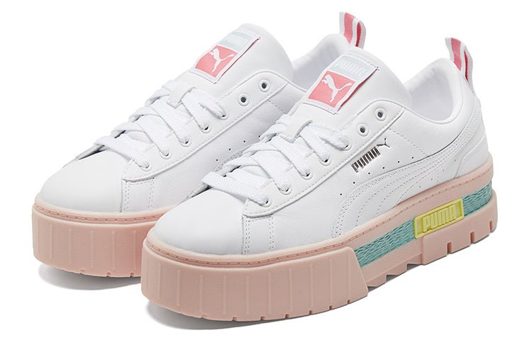 (WMNS) PUMA Mayze Pop 'White Pink' 381889-01 - Image 3