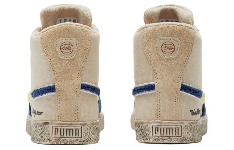 PUMA Black Fives x Clyde Mid 'Creme Brulee' 381956-01 - Image 4