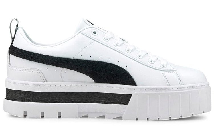 (WMNS) PUMA Mayze 'White Black' 381983-01 - Image 2