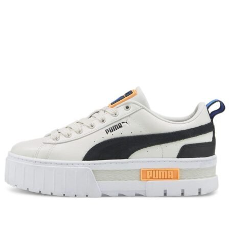 (WMNS) PUMA Mayze 'Vaporous Grey Neon Citrus' 381983-29