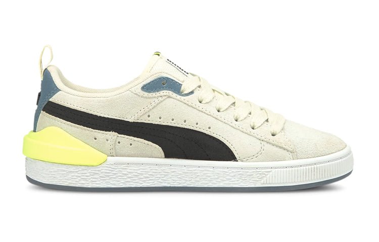 PUMA Suede Bloc LfKids Beige Casual Sneakers Beige 382004-01 - Image 2