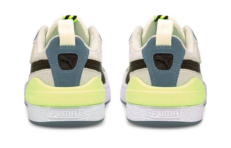 PUMA Suede Bloc LfKids Beige Casual Sneakers Beige 382004-01 - Image 4