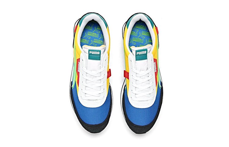 (GS) PUMA Future Rider Twofold 'Blue Yellow' 382016-08 - Image 2