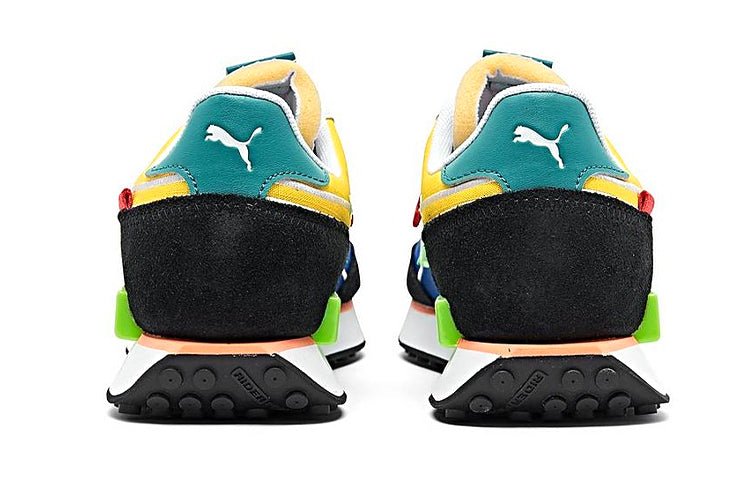 (GS) PUMA Future Rider Twofold 'Blue Yellow' 382016-08 - Image 4