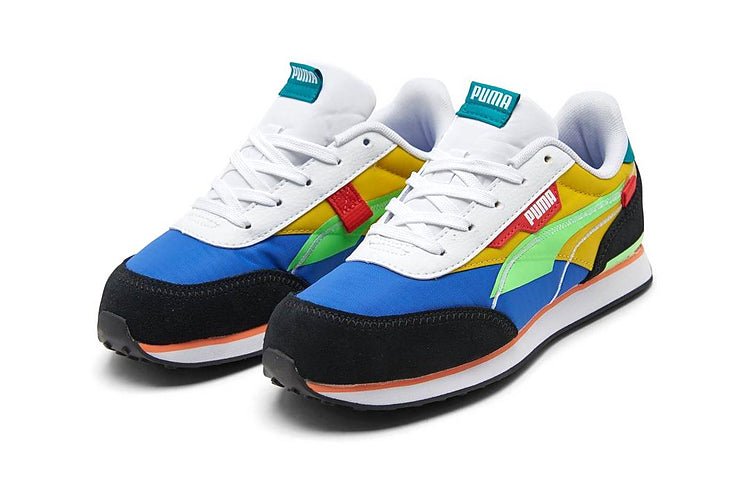(PS) PUMA Future Rider Twofold 'Blue Yellow' 382017-08 - Image 3