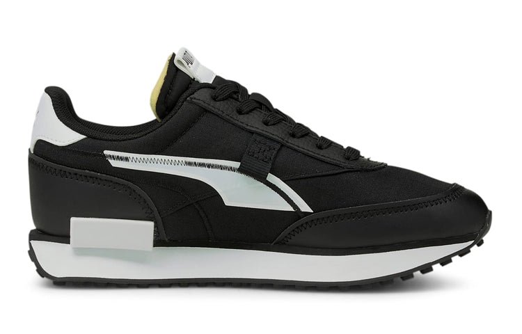 (GS) PUMA Future Rider 'Black White' 382031-01 - Image 2
