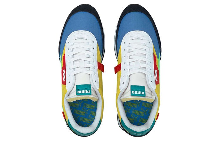 PUMA Future Rider Twofold SD Pop 'Palace Blue Maize' 382043-02 - Image 3