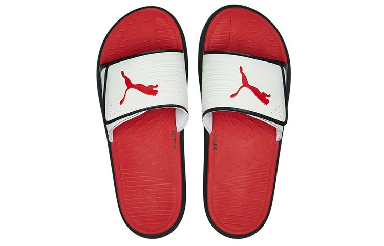 PUMA Softride Slide 'White Black Red' 382112-08 - Image 5