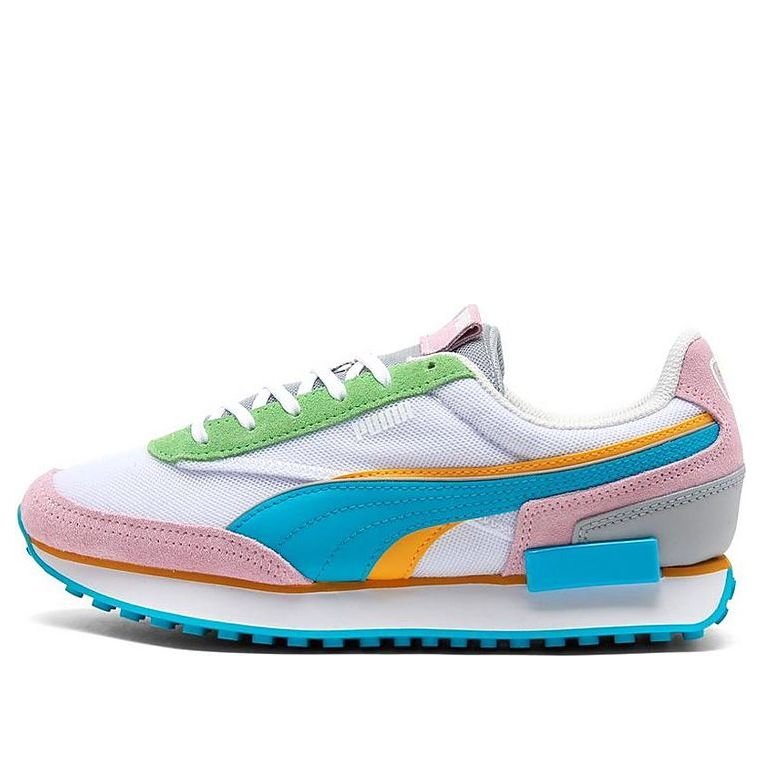 (WMNS) PUMA Future Rider 'Double - White Pink Lady' 382281-01