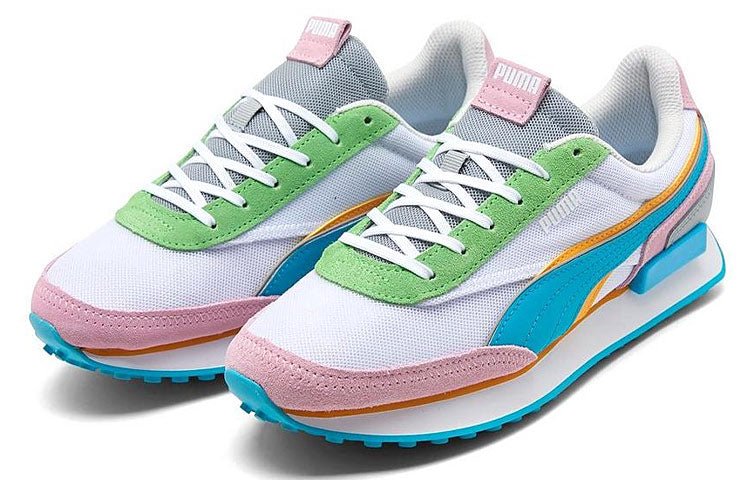(WMNS) PUMA Future Rider 'Double - White Pink Lady' 382281-01 - Image 4