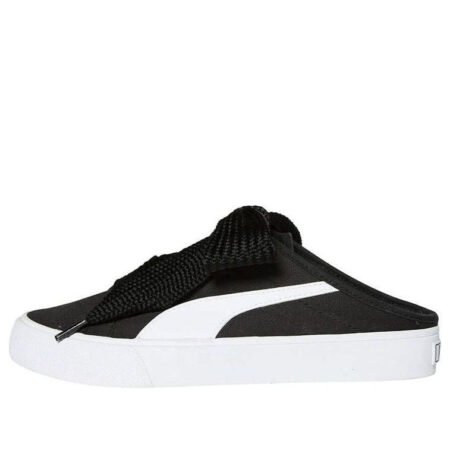 (WMNS) PUMA Bari Mule Ribbon 'Black White' 382331-01
