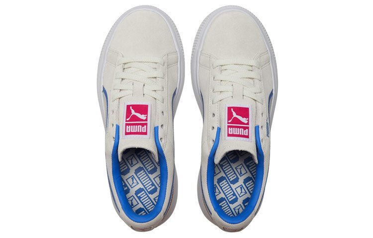 (WMNS) PUMA Suede Mayu Triplex Tech 'Creamwhite Blue Red' 382580-01 - Image 4