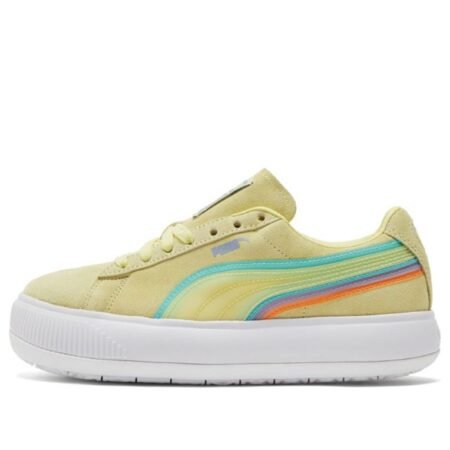 (WMNS) PUMA Suede Mayu 'Yellow White Purple' 382580-02