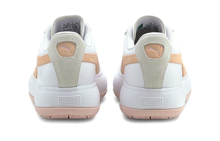 (WMNS) PUMA Suede Mayu White Orange 382581-03 - Image 4