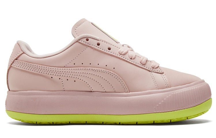 (WMNS) PUMA Suede Mayu Sneakers Pink 382585-02 - Image 2