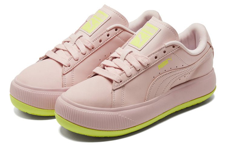 (WMNS) PUMA Suede Mayu Sneakers Pink 382585-02 - Image 3