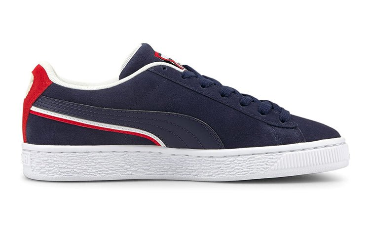 (GS) PUMA Suede Triplex 'Peacoat High Risk Red' 382685-02 - Image 2