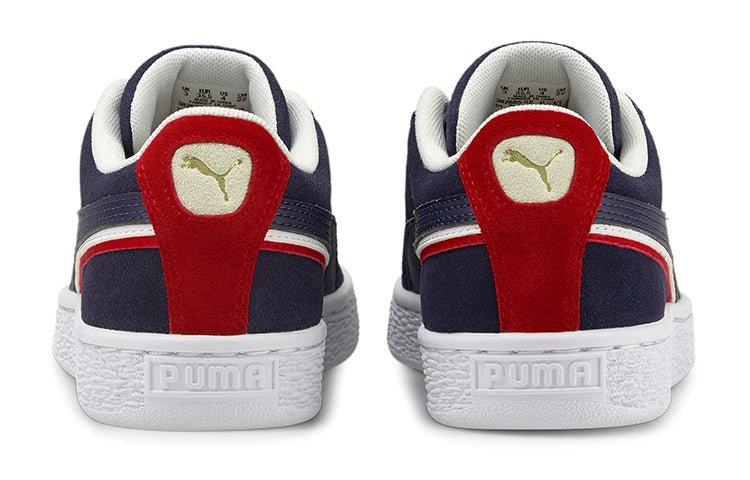 (GS) PUMA Suede Triplex 'Peacoat High Risk Red' 382685-02 - Image 4