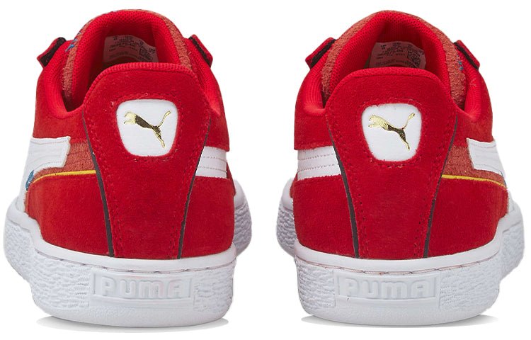 PUMA Suede Displaced 'Red White' 382875-06 - Image 4