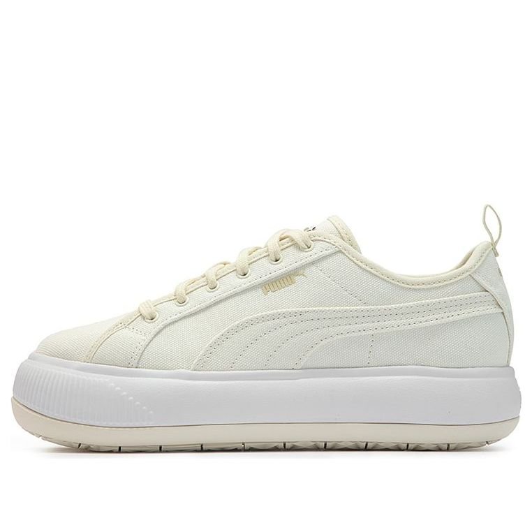 (WMNS) PUMA Suede Mayu Canvas 'Pristine' 383165-01