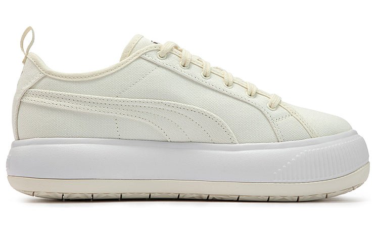 (WMNS) PUMA Suede Mayu Canvas 'Pristine' 383165-01 - Image 2