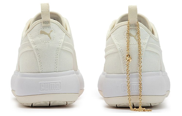 (WMNS) PUMA Suede Mayu Canvas 'Pristine' 383165-01 - Image 5