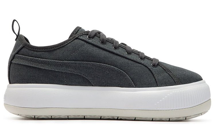(WMNS) PUMA Suede Mayu Canvas 'Ebony' 383165-03 - Image 2