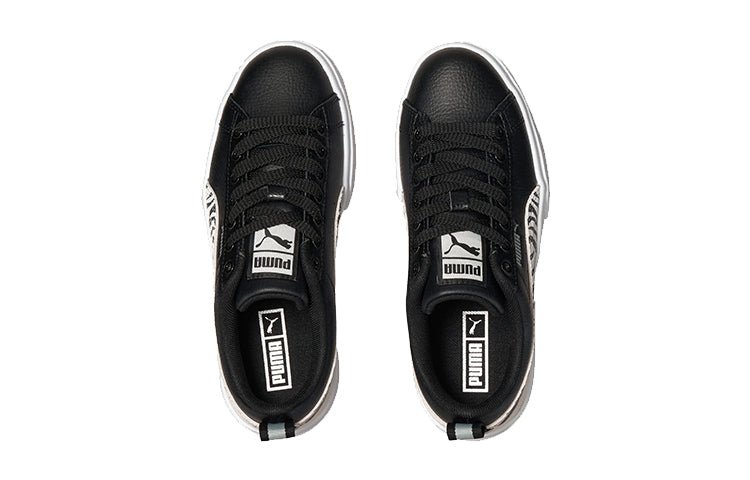 (GS) PUMA Mayze Zebra 'Black Silver Ivory Glow' 383225-01 - Image 3