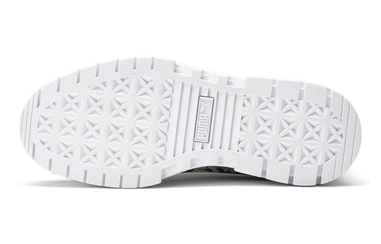 (GS) PUMA Mayze Zebra 'Black Silver Ivory Glow' 383225-01 - Image 5