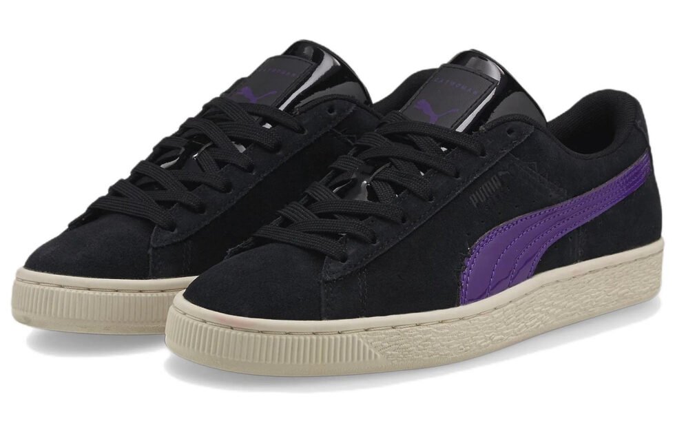 (WMNS) PUMA x Batman Suede Classic 'Catwoman' 383292-01 - Image 3