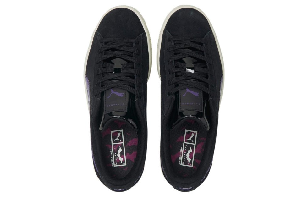 (WMNS) PUMA x Batman Suede Classic 'Catwoman' 383292-01 - Image 4