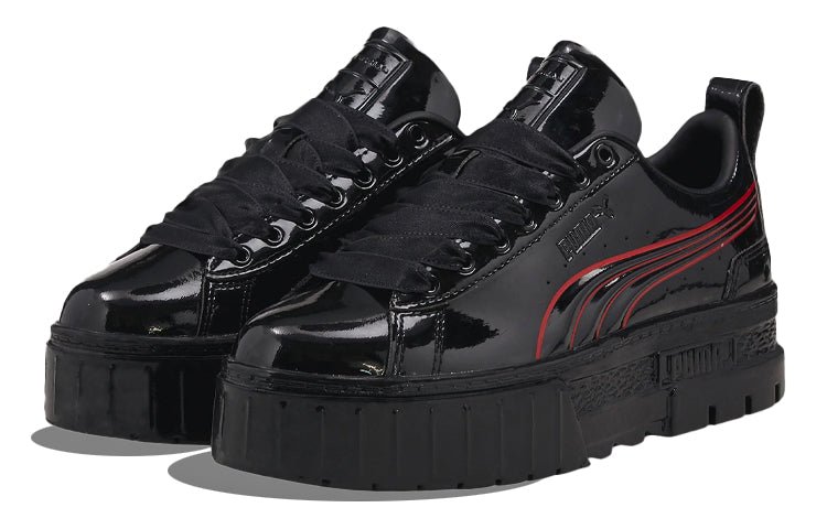(WMNS) PUMA Batman x Mayze 'Catwoman' 383293-01 - Image 4