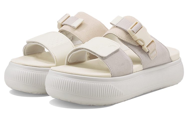 (WMNS) PUMA Suede Mayu Sandal 'Nimbus Cloud Pristine' 383380-02 - Image 4